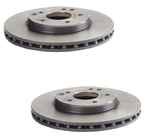 Brembo Brake Pads and Rotors Kit - Front (288mm) (Low-Met)